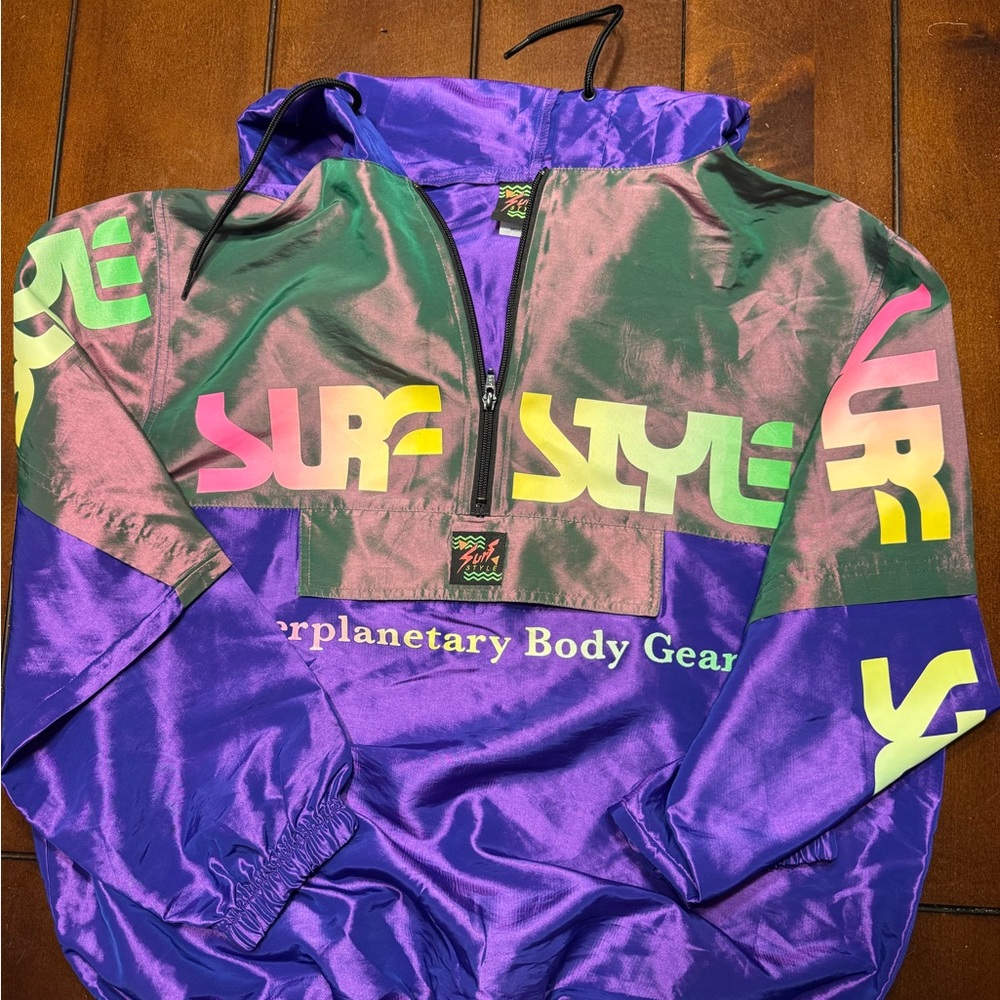 Surf Style Multicolor Windbreaker